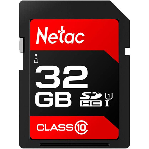 

Карта памяти Netac Standard P600 SD 32GB (NT02P600STN-032G-R)