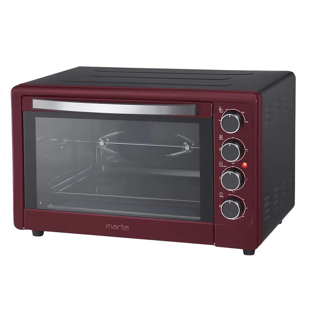 

Мини-печь Marta MT-4268 бордовый гранат