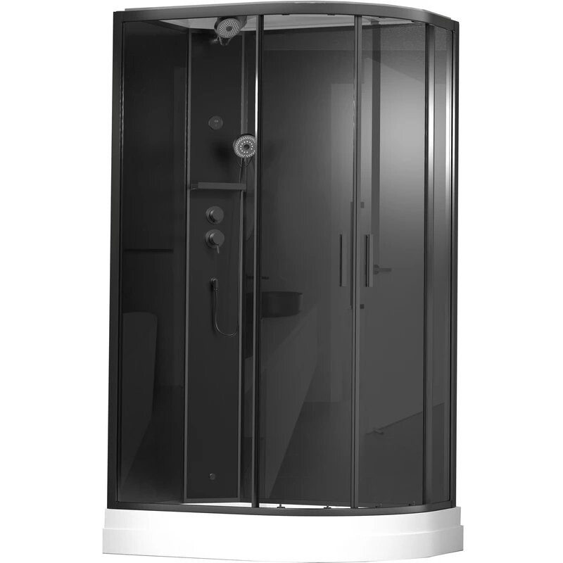 

Душевая кабина Timo Premium ILMA Black 120х80х222 (ILMA902LB)