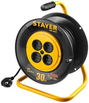 

Аксессуар для садовой техники Stayer MS 207 (55073-30_z01) Удлинитель на катушке