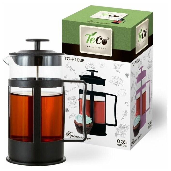 

Френч-пресс Teco TС-P1035 BL черный