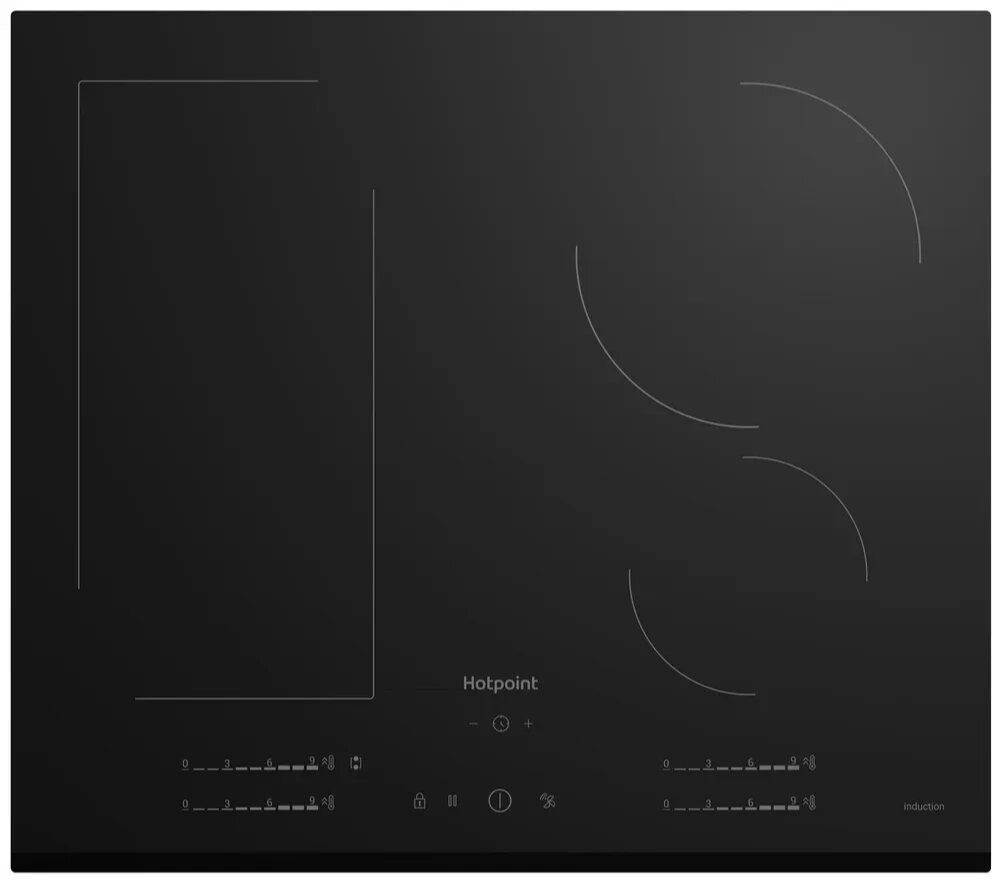 

Электрическая варочная панель Hotpoint HS 1560B BF