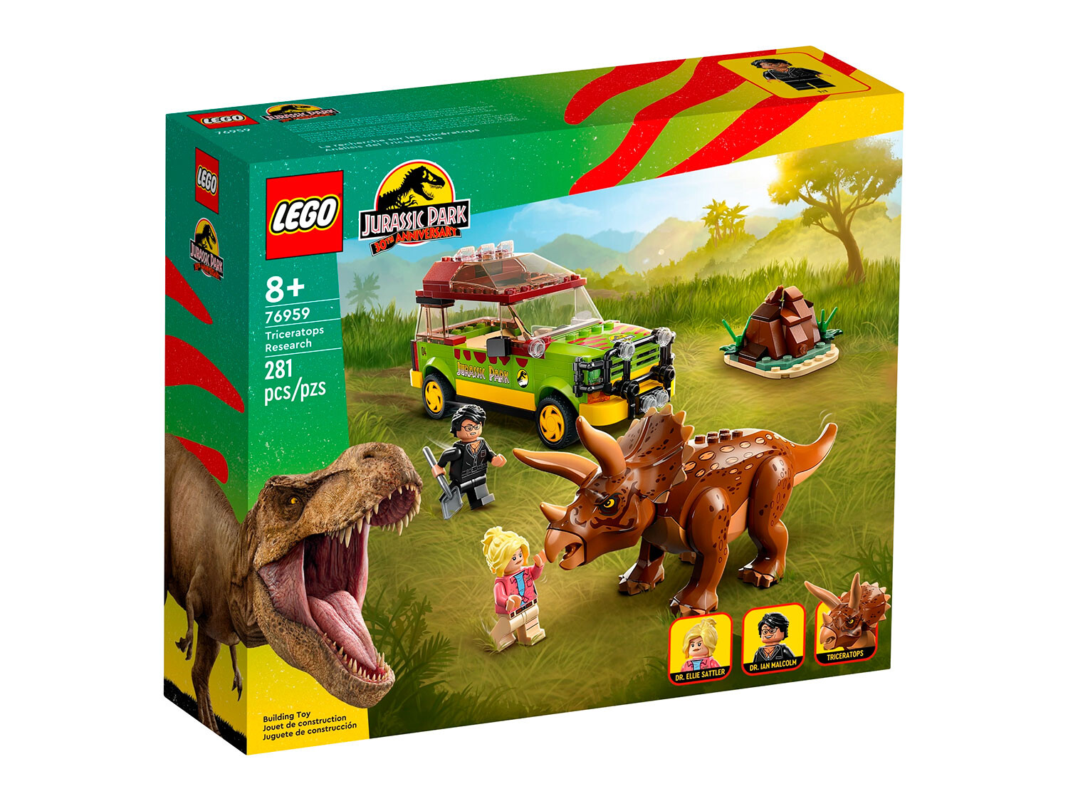 

Конструктор Lego Jurassic World Побег тираннозавра (76944)