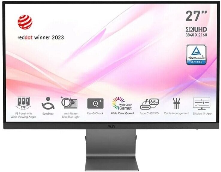 

Монитор MSI MD271UL серый