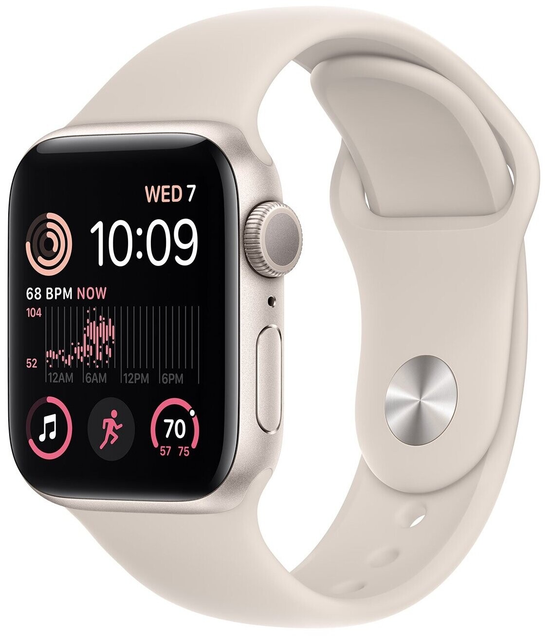

Умные часы Apple Watch SE 2022 A2722 40мм сияющая звезда (MNT63LL/A)