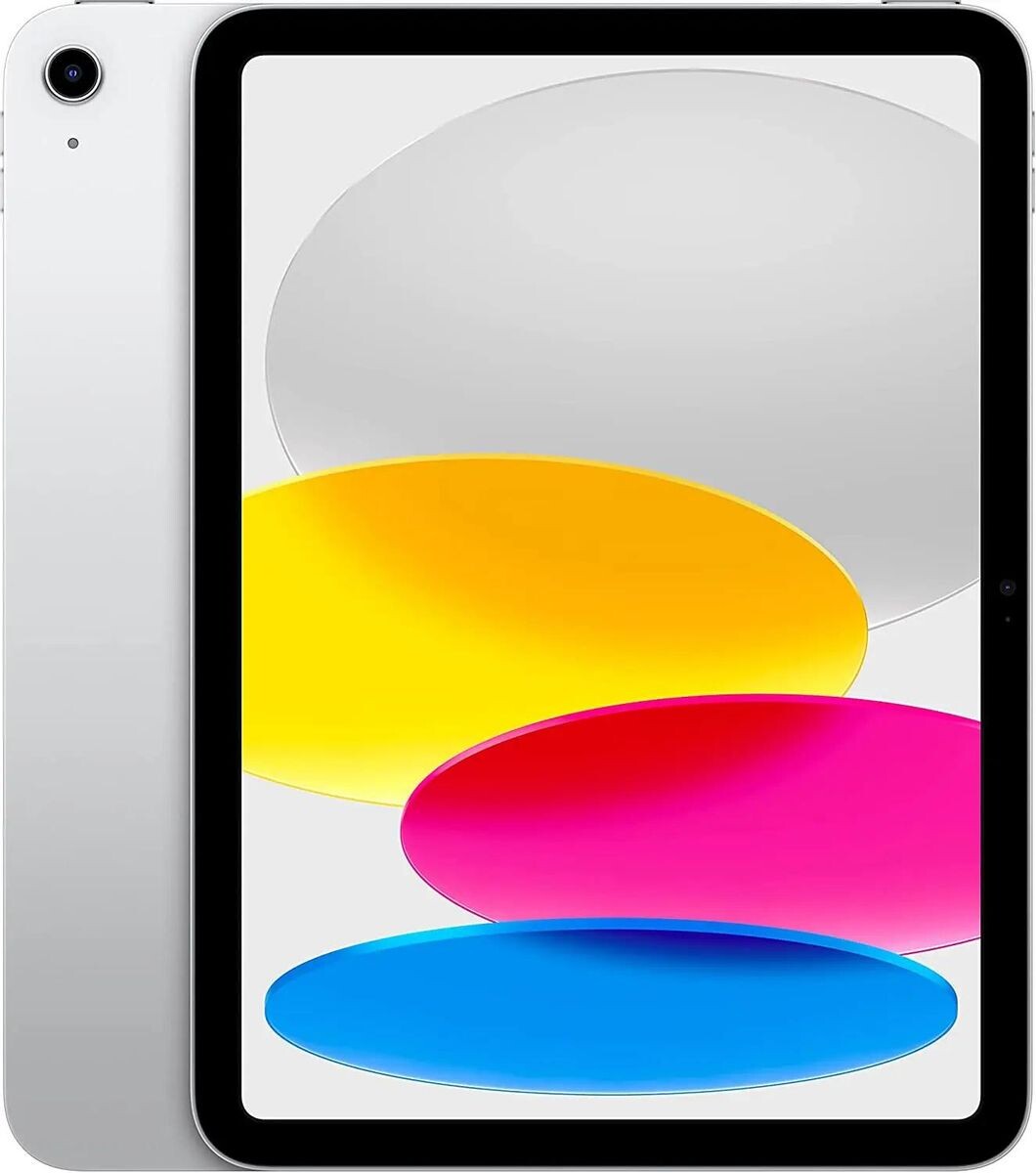 

Планшет Apple 10,9 iPad Wi-Fi 256GB + Cellular серебристый 2022 (MQ6T3ZP/A)