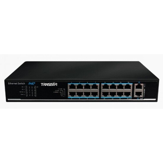 

Коммутатор Trassir TR-NS1018-135-16POE v2