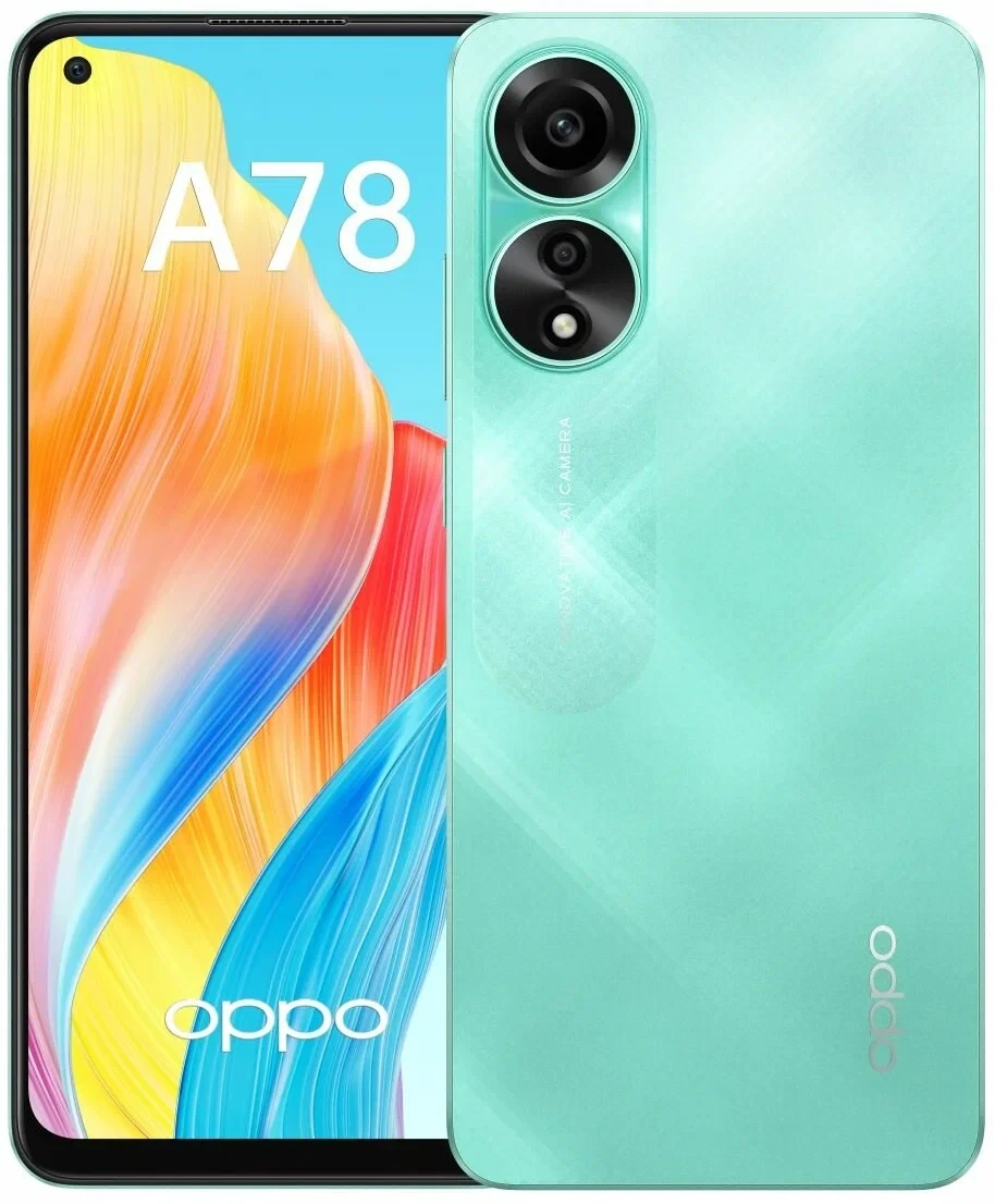 

Телефон OPPO A78 8/128Gb Green