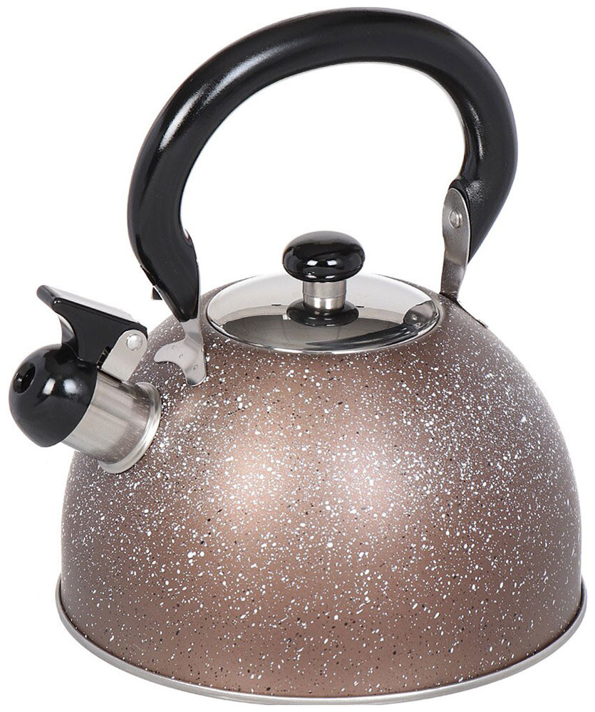 

Чайник для плиты Daniks M-009BR коричневы мрамор 3л (324662)