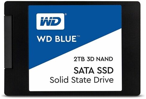 

SSD накопитель Western Digital Blue 2ТБ 2.5 SATA III (WDS200T3B0A)