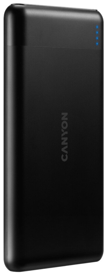 

Внешний аккумулятор Canyon PB-107 черный (cne-cpb1007b)