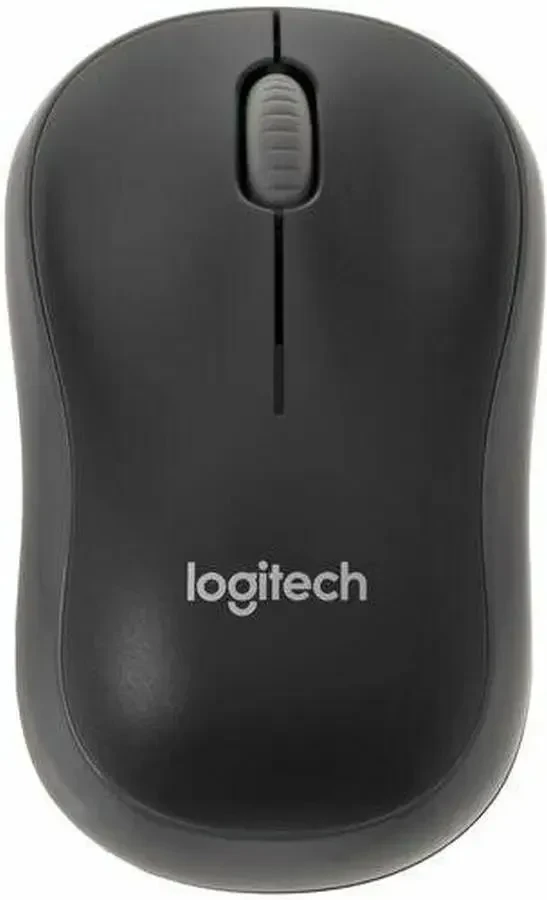 

Компьютерная мышь Logitech M186 черный/серый (910-004131)