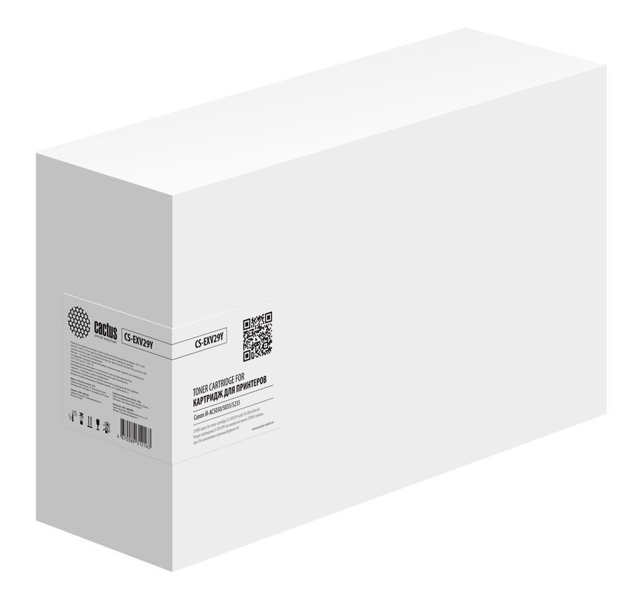 

Картридж Cactus CS-EXV29Y желтый