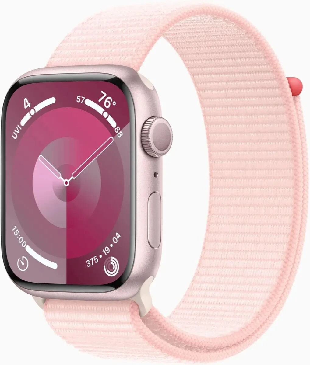 

Умные часы Apple Watch Series 9 (A2980) 45мм розовый (MR9J3LL/A)