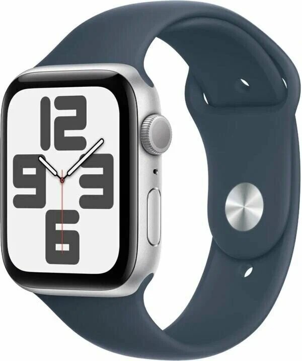 

Умные часы Apple Watch SE 2023 A2723 44мм серебристый (MRW03LL/A)