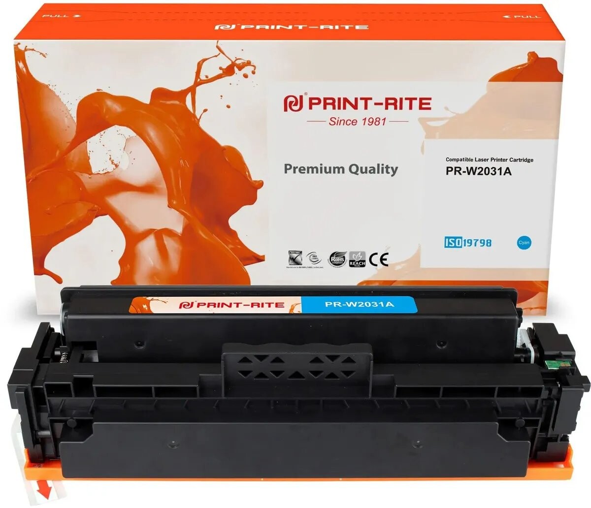 

Картридж Print-Rite W2031A TFHBKPCPU1J голубой
