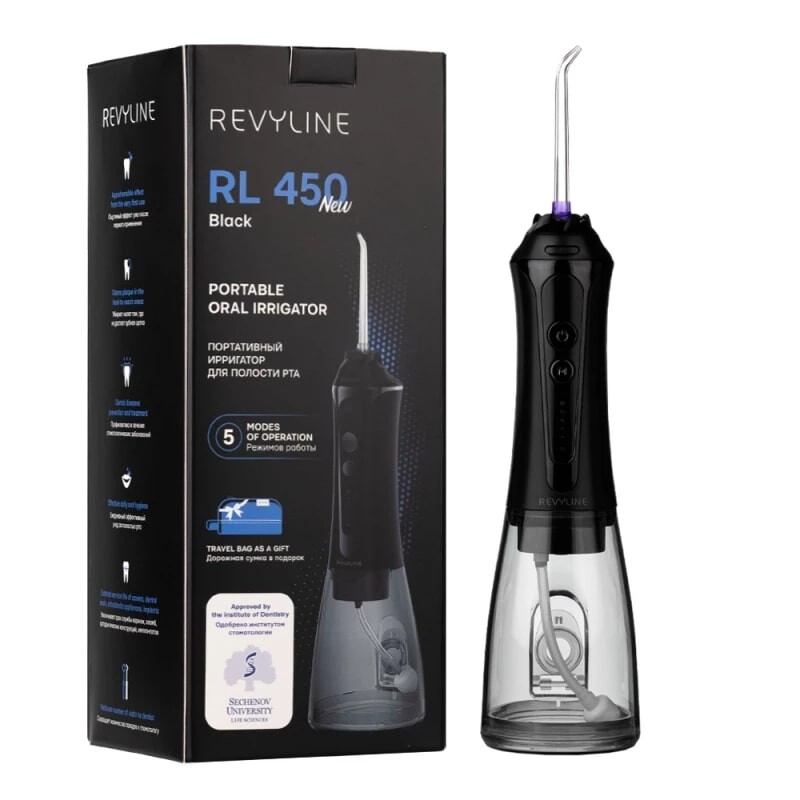 

Ирригатор Revyline RL 450 New Black