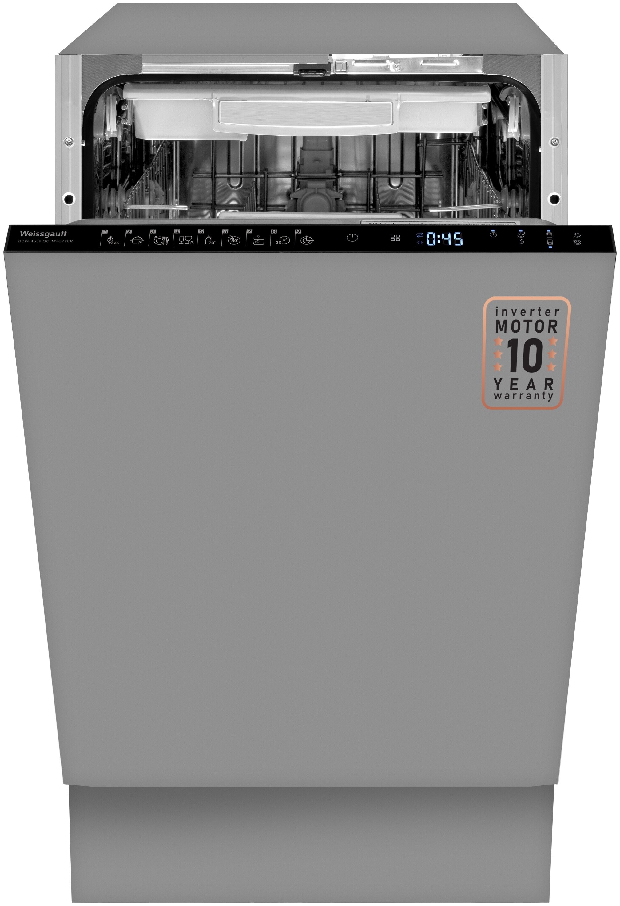 

Встраиваемая посудомоечная машина Weissgauff BDW 4539 DC INVERTER