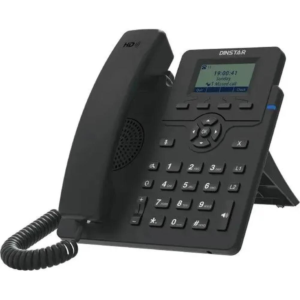 

VoIP-телефон Dinstar C60S черный