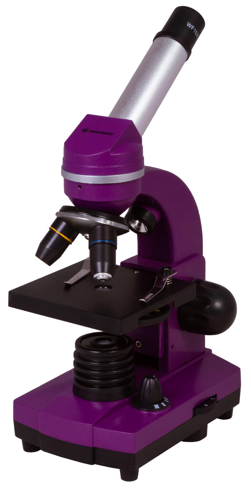 

Микроскоп BRESSER JUNIOR BIOLUX SEL 40-1600X фиолетовый (74321)