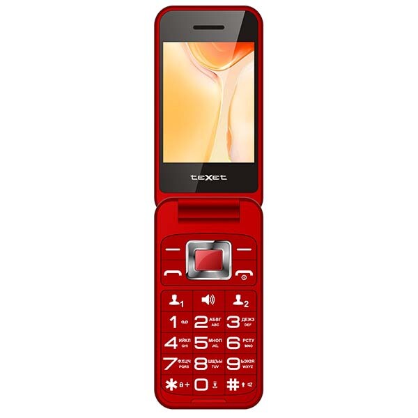 

Телефон TeXet TM-B419 красный