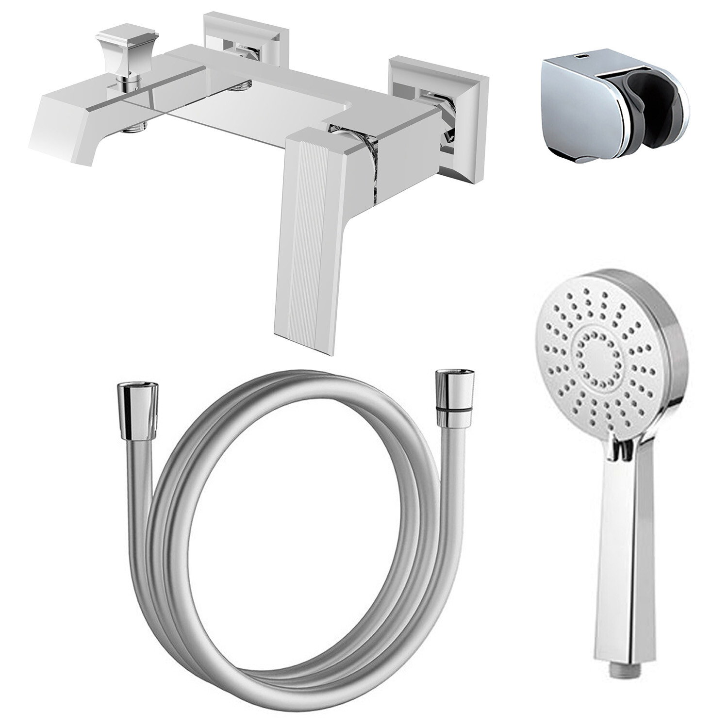 

Смеситель для ванны Azario EXQUISITE хром (AZ-VSN238340C)