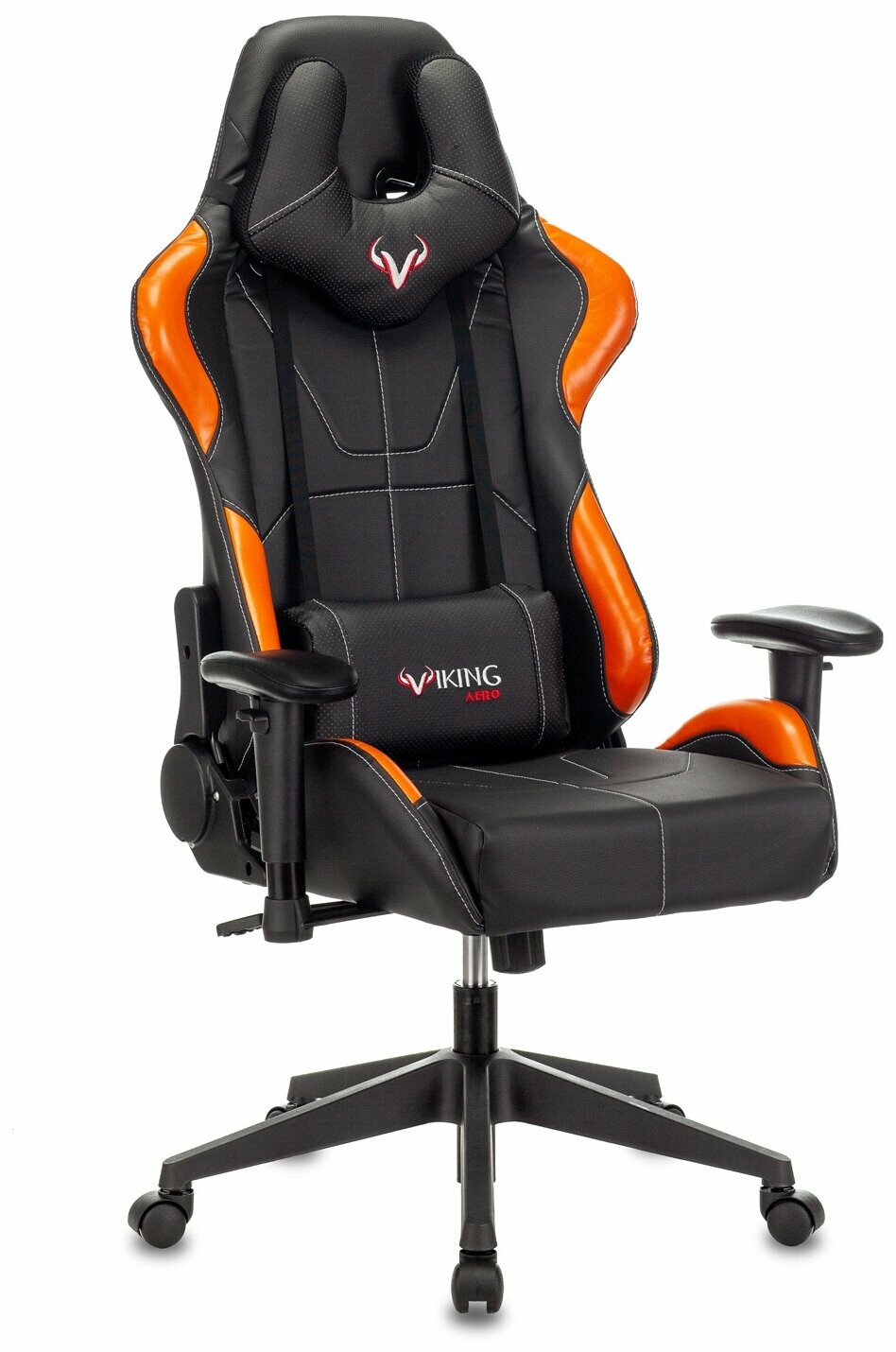

Кресло Zombie Viking 5 AERO эко.кожа, оранжевый/черный