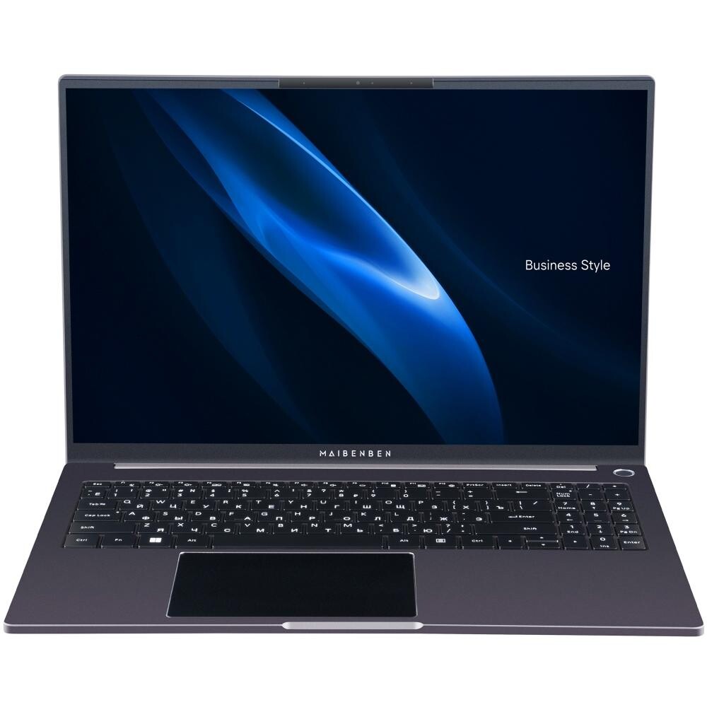 

Ноутбук Maibenben B514B i5 12450H(2Ghz)/8192Mb/512PCISSDGb/Win11Pro Grey (B514B-i521UMB2SPGRE2)