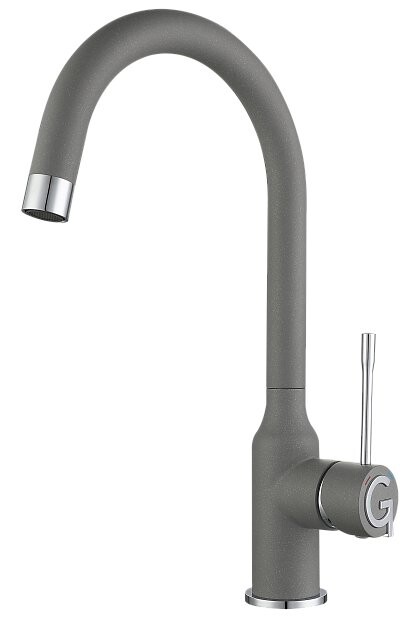 

Смеситель для кухни Rivelato Garda 1923502 grigio cromo
