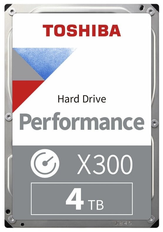 

Жесткий диск Toshiba X300 SATA-III 4Tb/7200rpm/256Mb/3.5 (HDWR440UZSVA)