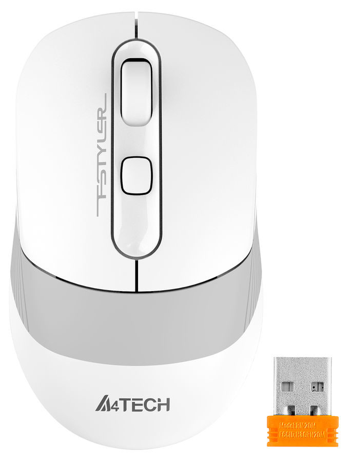 

Компьютерная мышь A4Tech Fstyler FB10C grayish white