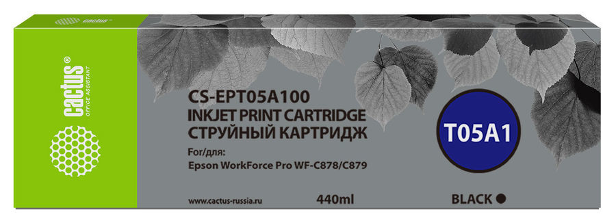 

Картридж Cactus CS-EPT05A100 черный