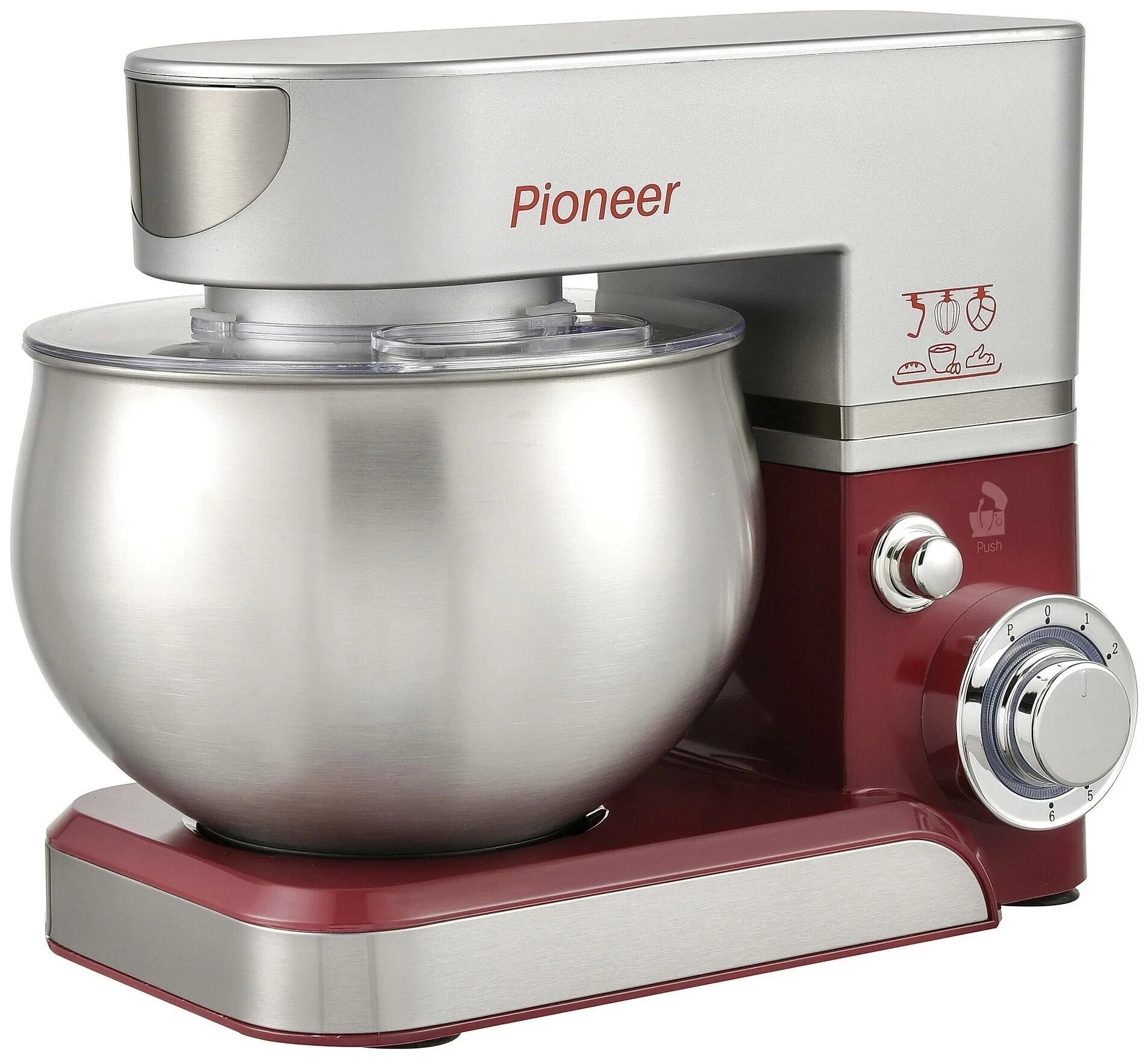 

Миксер Pioneer MX322 wine maroon