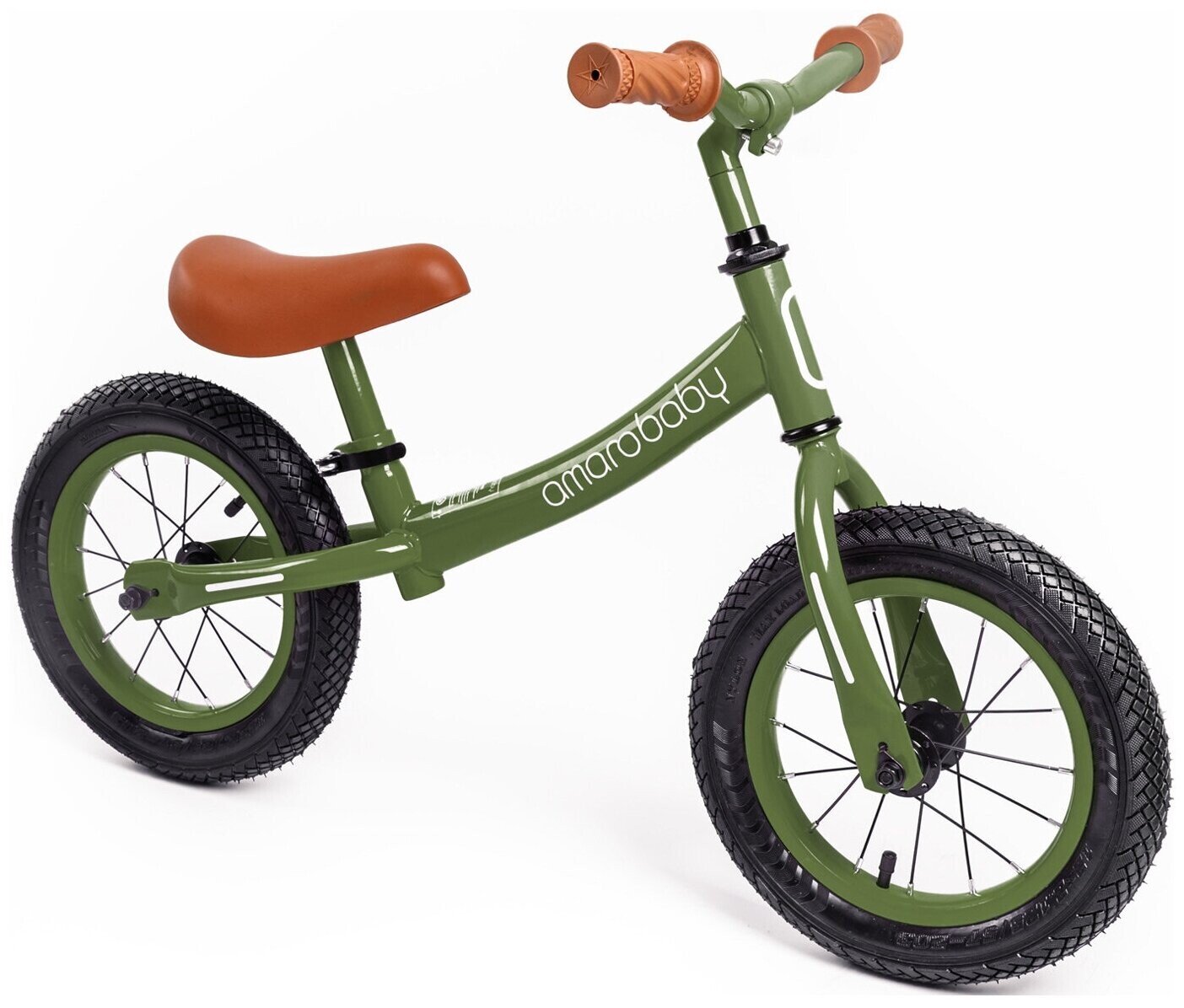

Беговел AmaroBaby ROAD RACER зеленый (AB22-34RR/13)