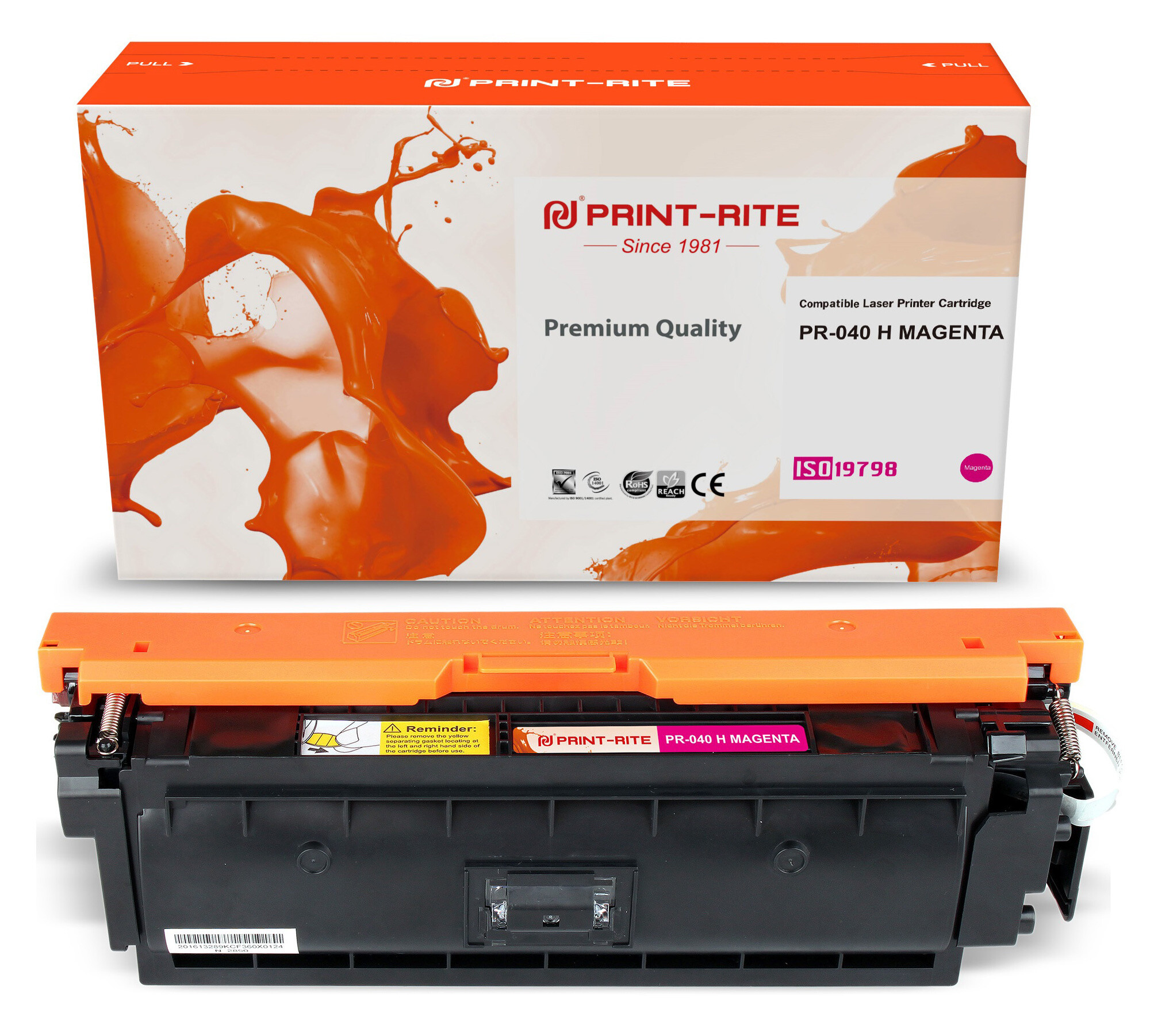 

Картридж Print-Rite PR-040 H TRC312MPU1J пурпурный