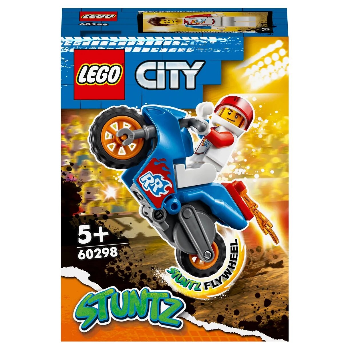 

Конструктор LEGO City Ракетный каскадерский велосипед (60298)