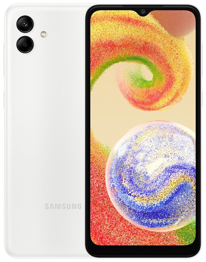 

Телефон Samsung Galaxy A04 4/64GB WHITE (SM-A045F)