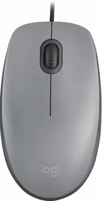 

Компьютерная мышь Logitech M110 серый/темно-серый (910-006760)
