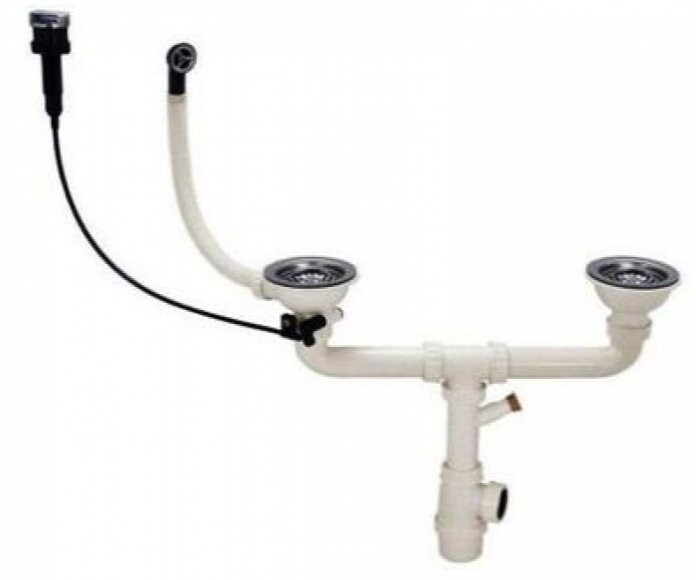 

Сифон Kuppersberg 2675-L-SM-270-ALS (круглый, к. автомат на 2 чаши)