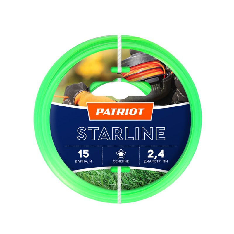 

Корд для косы Patriot Starline d 2.4мм L 15м (805201061)