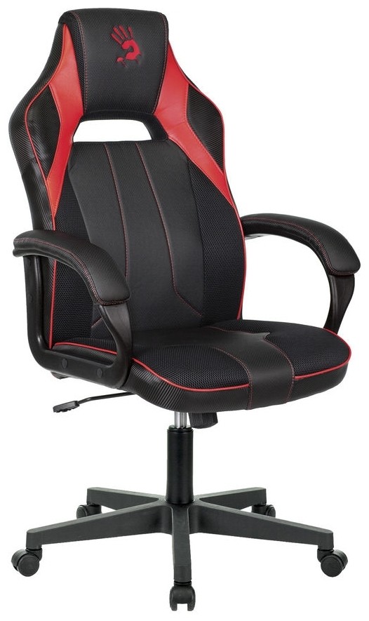 

Кресло A4Tech Bloody GC-300 черный/красный эко.кожа/ткань крестовина