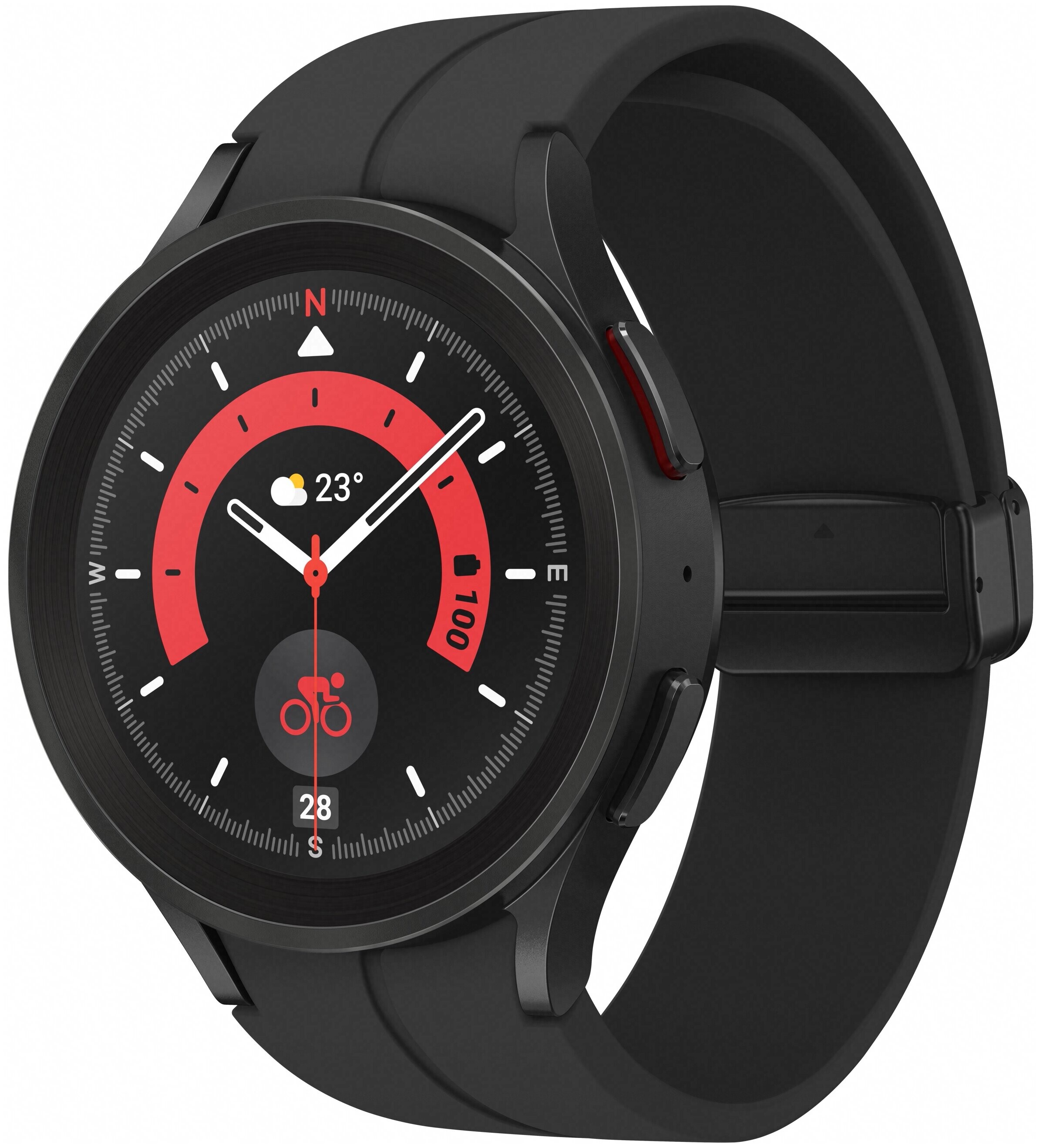 

Умные часы Samsung Galaxy Watch 5 Pro 45мм черный (SM-R920N)