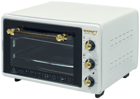

Мини-печь Kraft TCH-MO3605 W retro