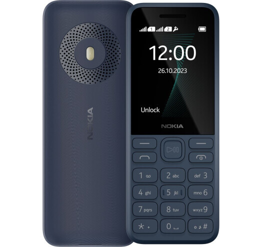 Телефон Nokia 130 DS Dark Blue (TA-1576)