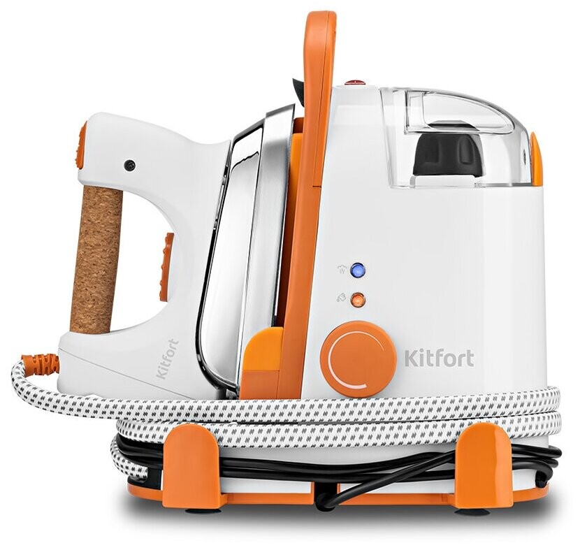 

Утюг Kitfort KT-9126 белый/оранжевый
