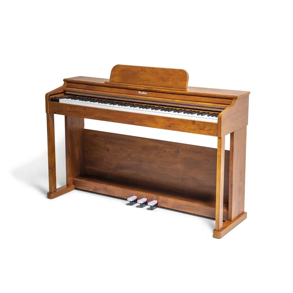 

Клавишный инструмент Tesler STZ-8810 WALNUT WOOD