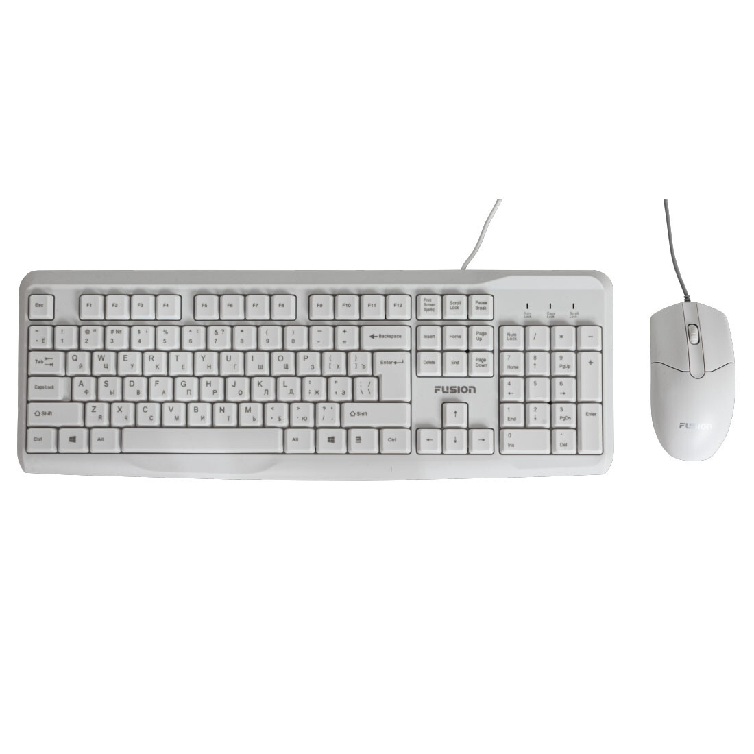 Комплект мыши и клавиатуры Fusion GKIT-508W