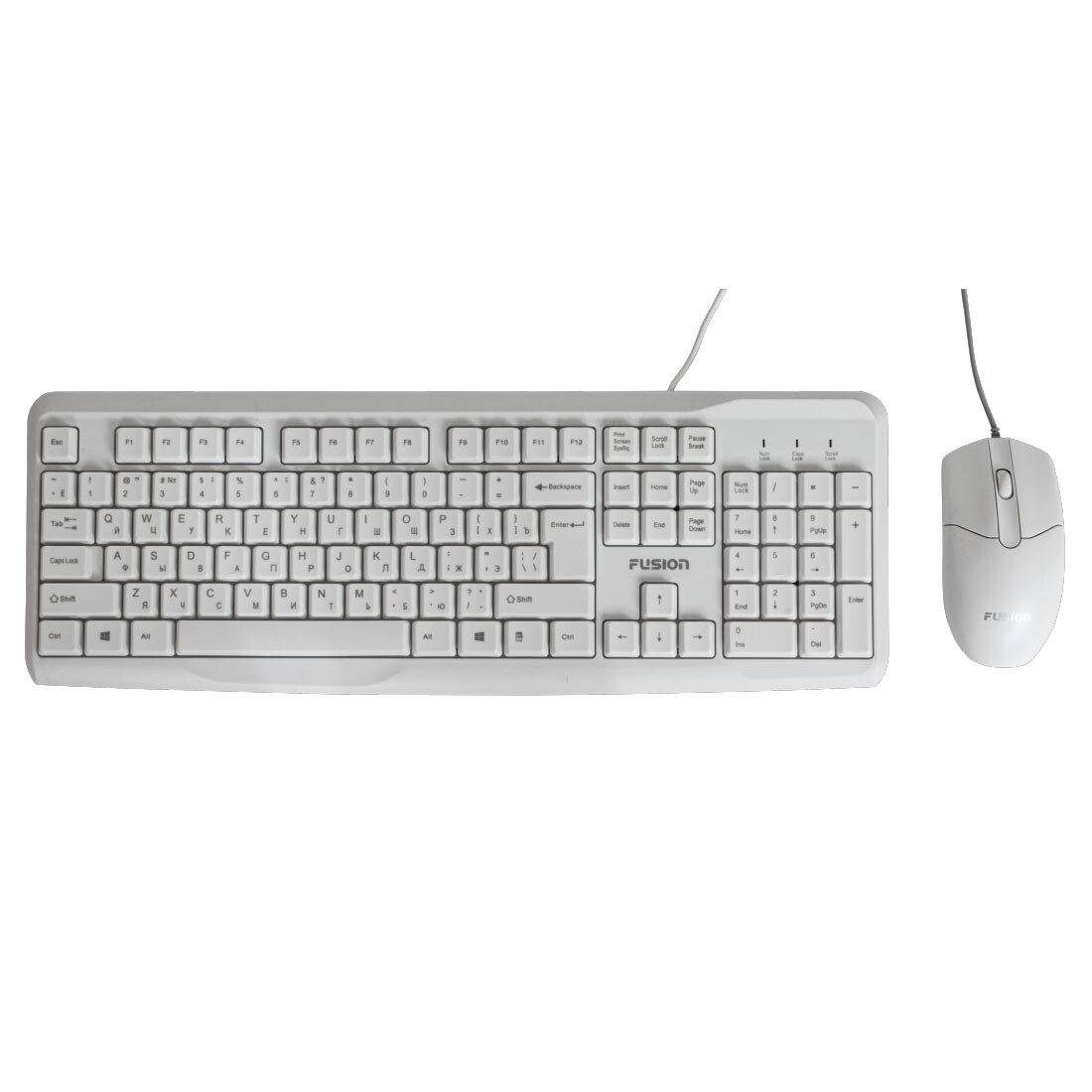 

Комплект мыши и клавиатуры Fusion GKIT-508W