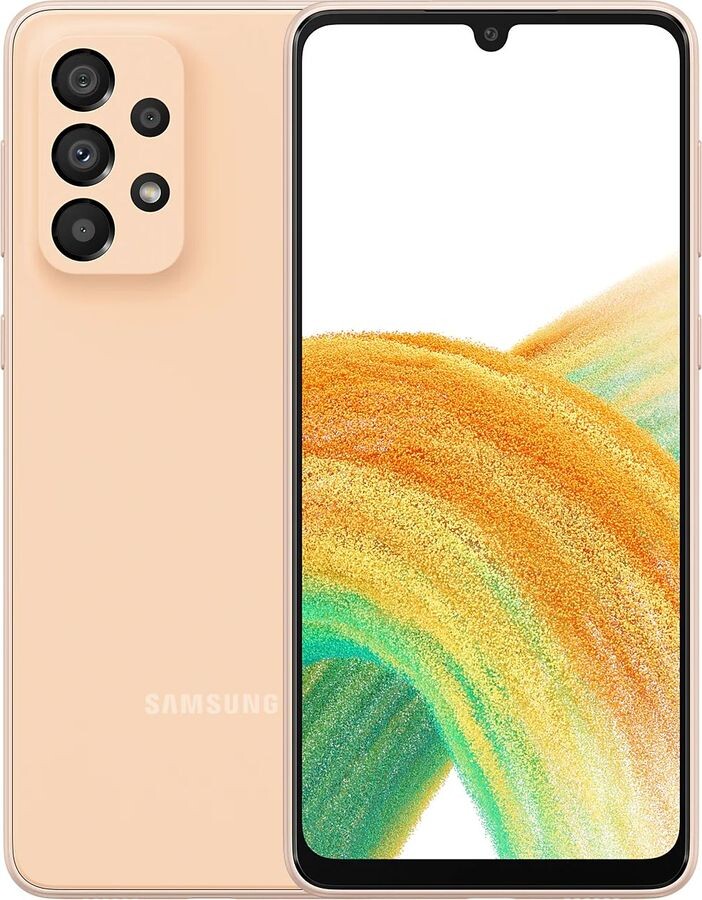 

Телефон Samsung Galaxy A33 5G 6/128GB orange (SM-A336)