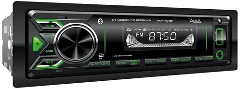 

Автомагнитола Aura AMH-205BT зеленая подсветка